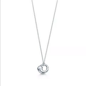 Tiffany Elsa Peretti Eternal Circle Necklace